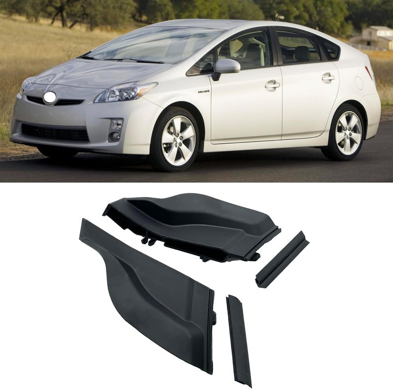 LFONEIBGG for Toyota Prius 2010-2015 Front Windshield Wiper Side Cowl Extension Trim Fender Cover 55083-47020 55084-47020 Front LH and RH OEM New Pair 2011 2012 - Image 1